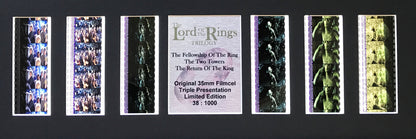 Hand crafted display featuring original film cells for Lord of The Rings fans v3
