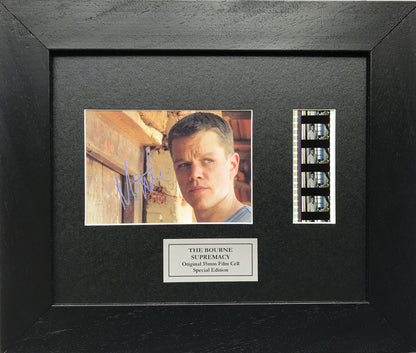 Handmade display featuring original film cell for THE BOURNE SUPREMACY fans vSR