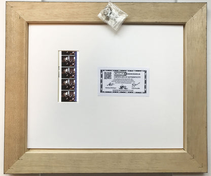 Hand crafted display featuring original 35mm film cells for STARDUST 1974 fan