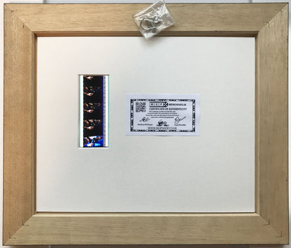 Handmade display featuring original 35mm film cells for SCARY MOVIE 3 fans + COA