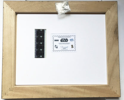Handmade display inc original 35mm film cells for a STAR WARS Ep III fan v2
