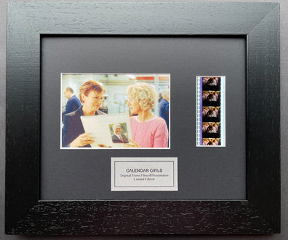 Hand crafted display featuring original film cells for CALENDAR GIRLS fans v2