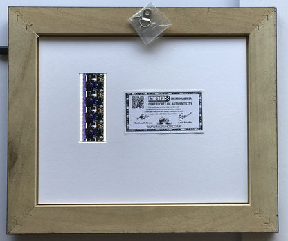 Handmade display featuring original film cells for a Star Trek INSURRECTION fan