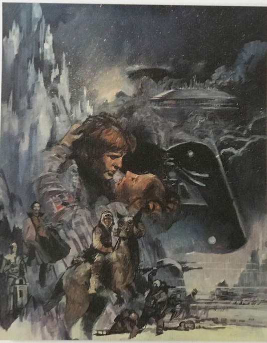 Original Poster Postcards 10 x 8 for a STAR WARS The Empire Strikes Back fan