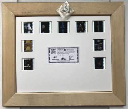 Hand crafted montage original film cells for a Star Trek GENERATIONS fan + COA