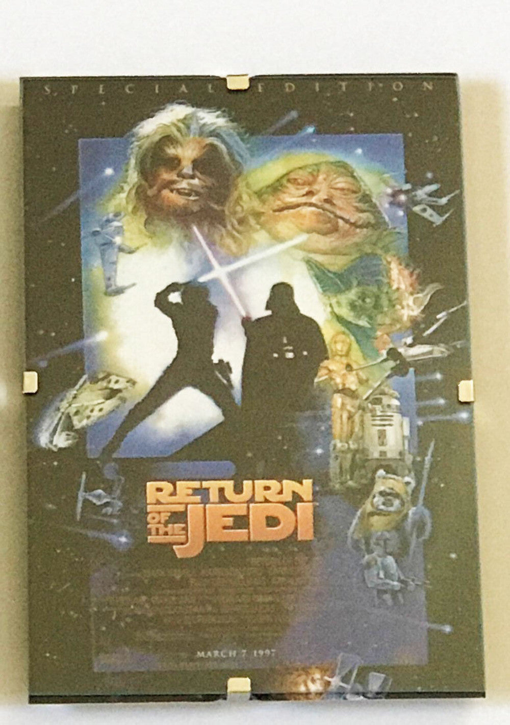 Special Edition Trilogy Postcard Set of 3 for a Star Wars Trilogy fan