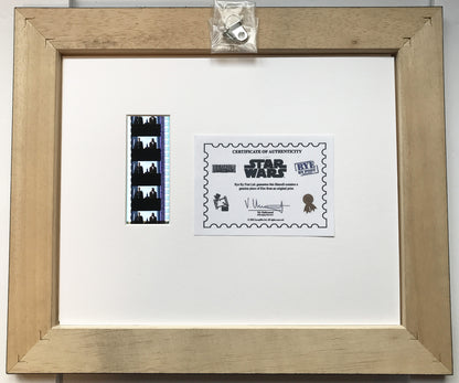 Handmade display inc original 35mm film cells for a STAR WARS Ep III fan v4