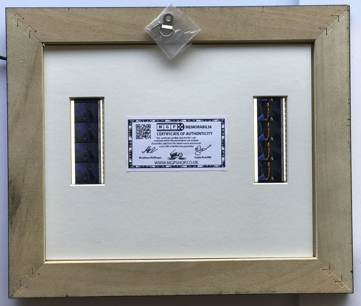 Hand crafted featuring double film cells for STAR TREK The Search for Spock fans