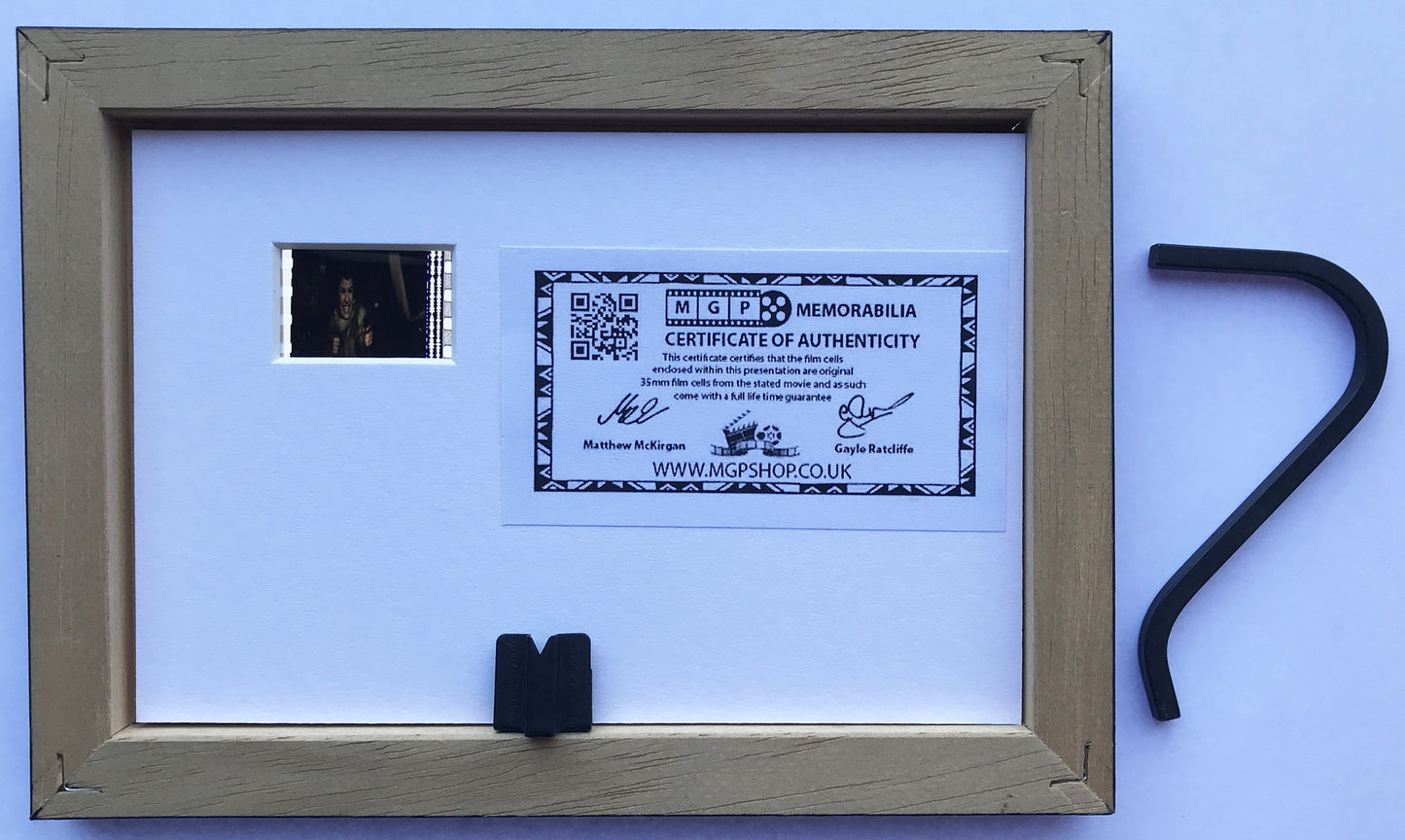 Star Wars RETURN o/t Jedi Original Mini 35mm Filmcell set within Quality Wood Frame