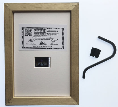 BATMAN 1966 Original Mini 35mm Film Cells set in Quality Wood Frame + COA