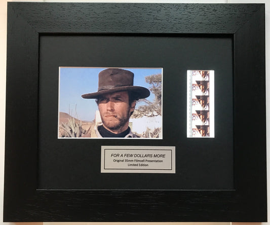 Handmade display inc original 35mm film cells for FOR a FEW DOLLARS More fan