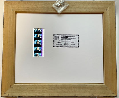 Hand crafted display featuring original film cells for a LAKE PLACID fan + COA