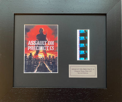 ASSAULT ON PRECINCT 13 Original 35mm Film Cells set in Quality Wood Frame + COA