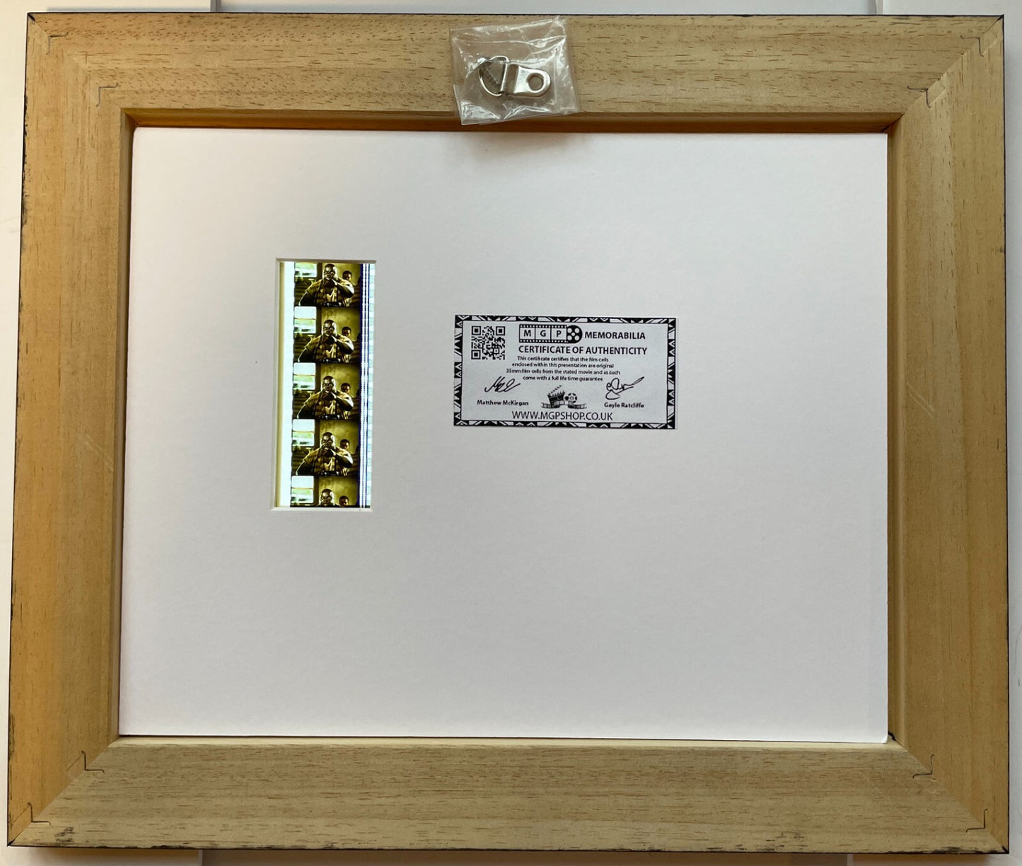 Handmade display featuring original 35mm film cells for LIFE 0F 1999 fans v2