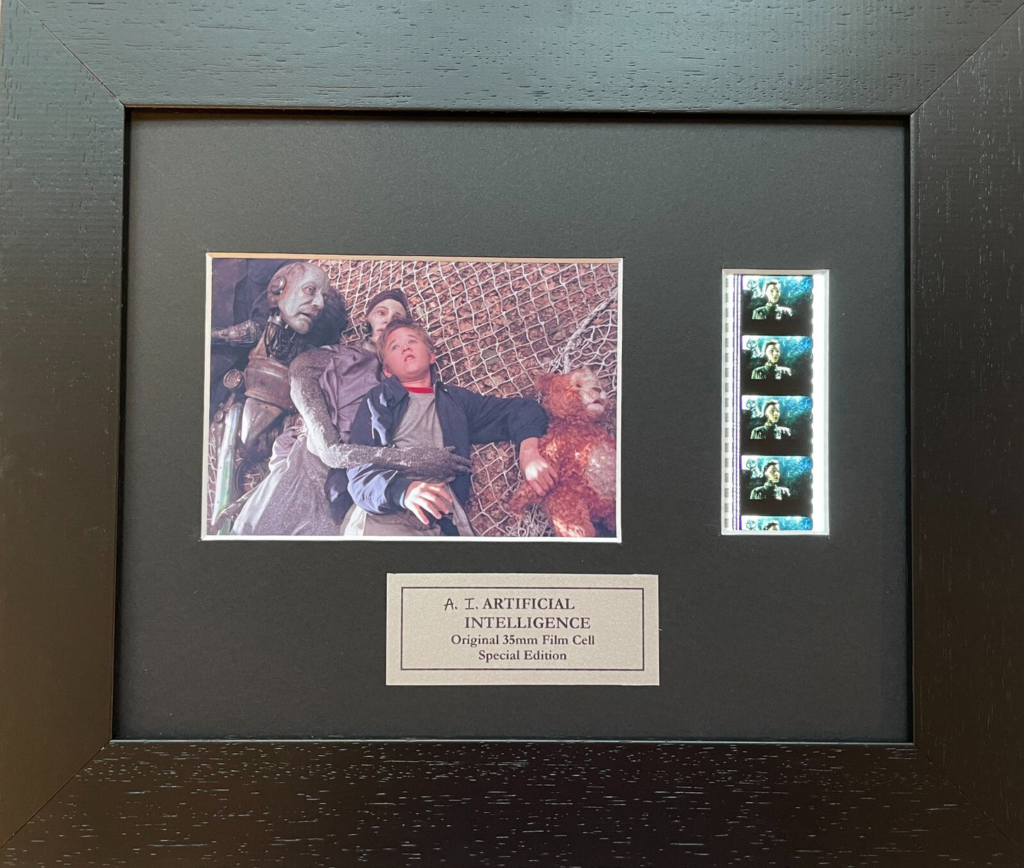 Handmade gift inc original film cells for an A.I. Artificial Intelligence fan v1