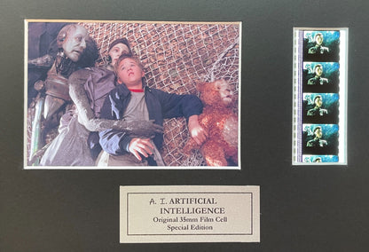 Handmade gift inc original film cells for an A.I. Artificial Intelligence fan v1