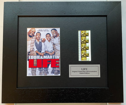 Handmade display featuring original 35mm film cells for LIFE 0F 1999 fans v2