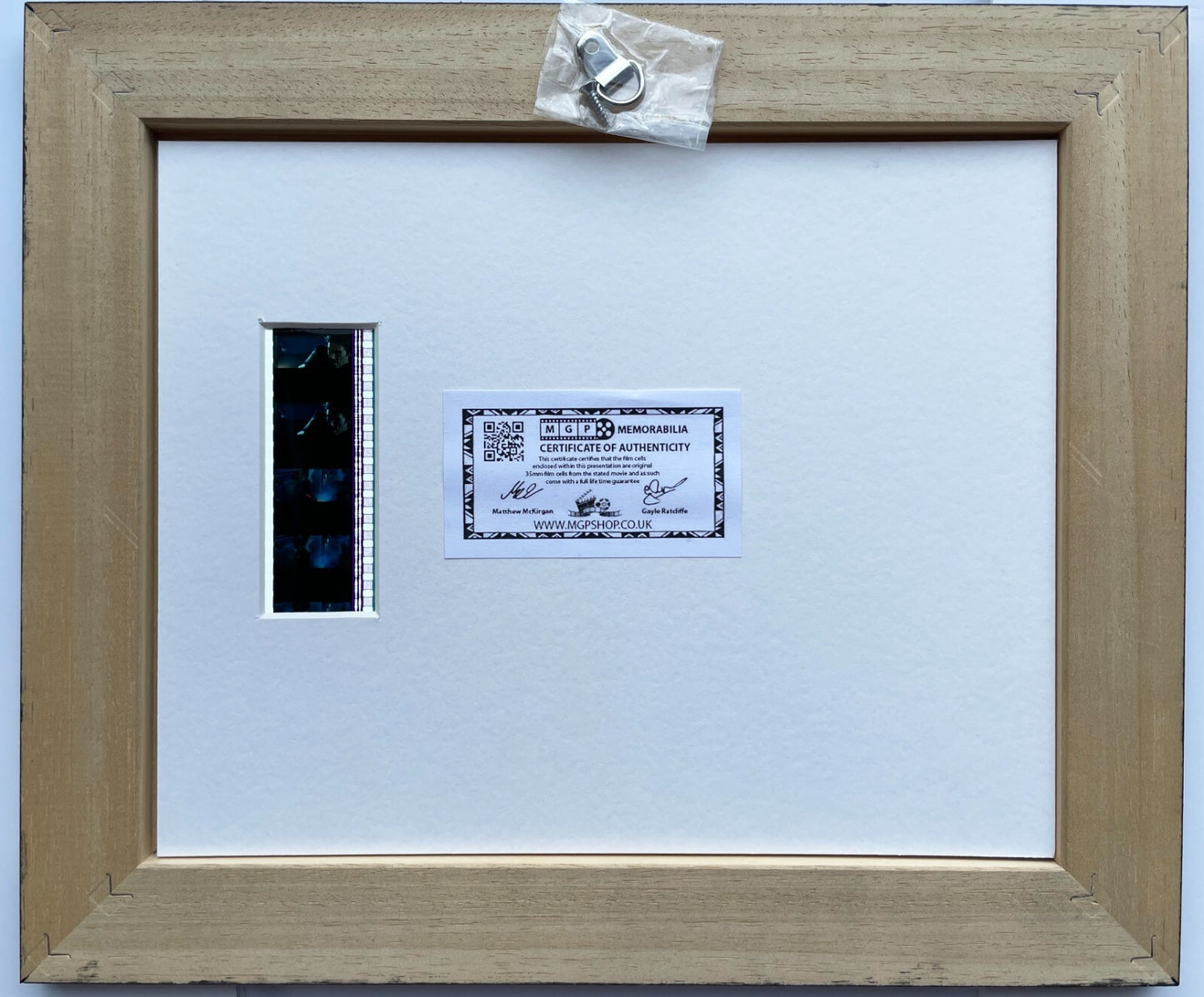 ASSAULT ON PRECINCT 13 Original 35mm Film Cells in Quality Frame + Signed Repro