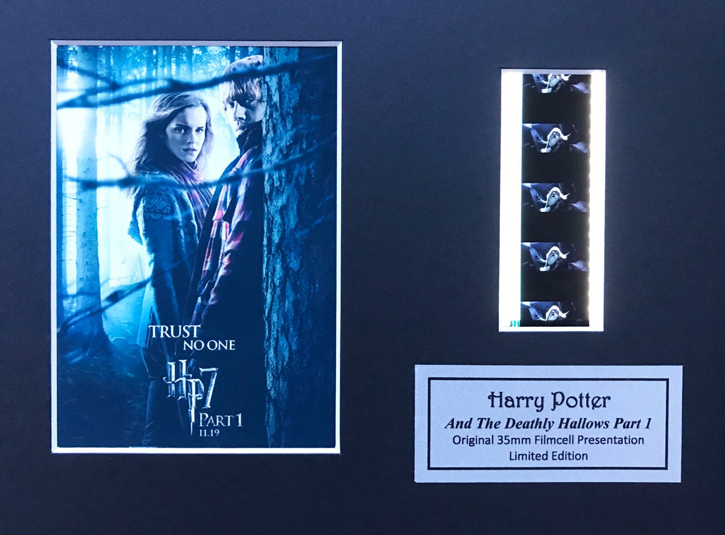 Handmade gift inc original cells for Harry Potter & The DEATHLY HALLOWS Pt 1 v3