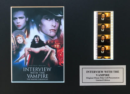 Handmade display inc original film cells for Interview With The Vampire fans