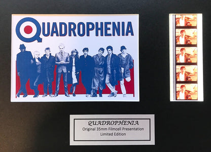 Hand crafted display featuring original 35mm film cells for QUADROPHENIA fans v2