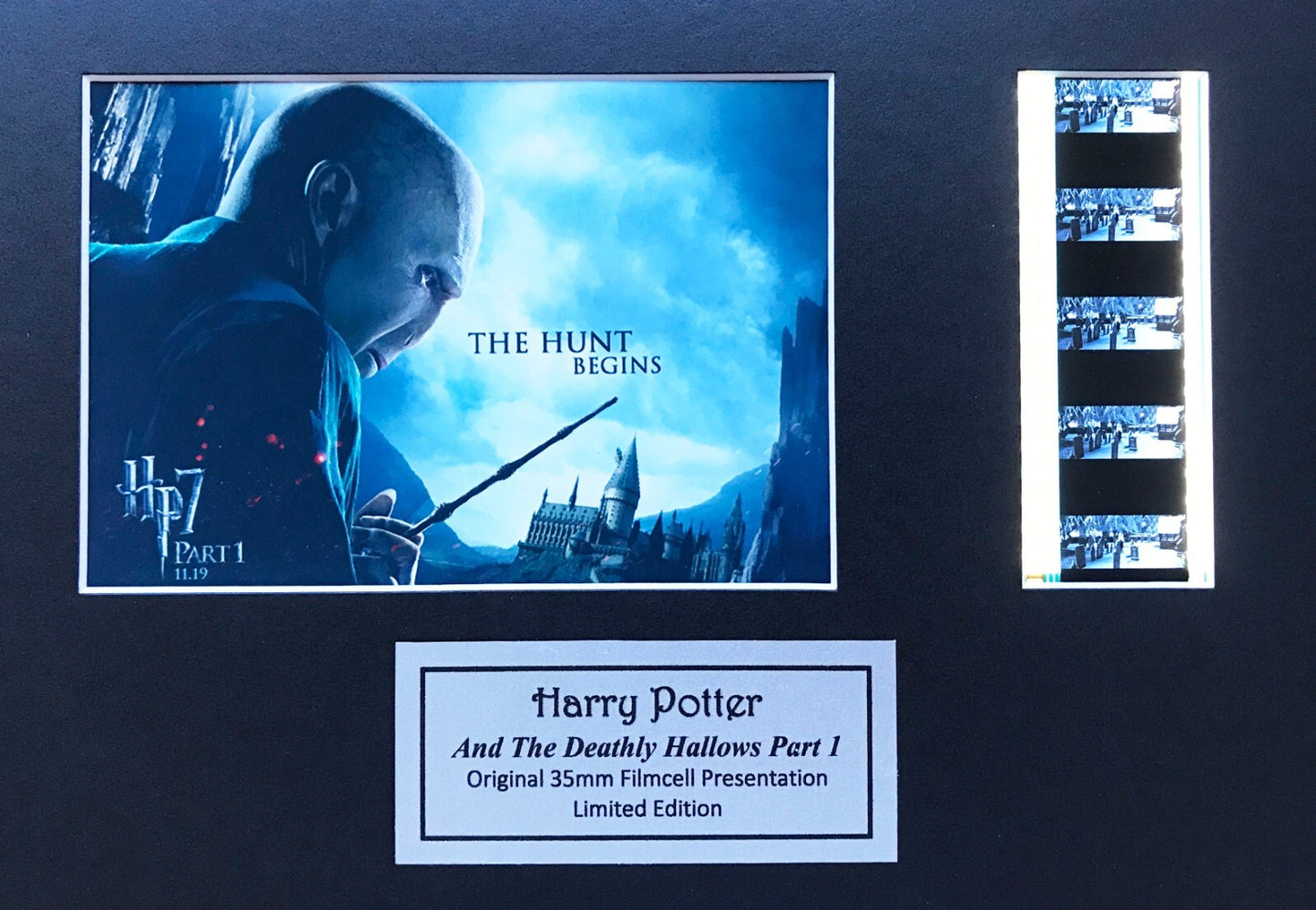 Handmade gift inc original filmcells for Harry Potter & The DEATHLY HALLOWS fans v2