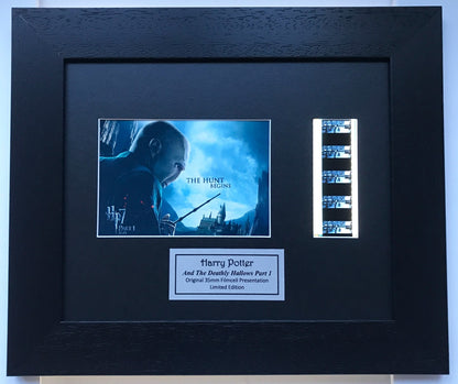 Handmade gift inc original filmcells for Harry Potter & The DEATHLY HALLOWS fans v2