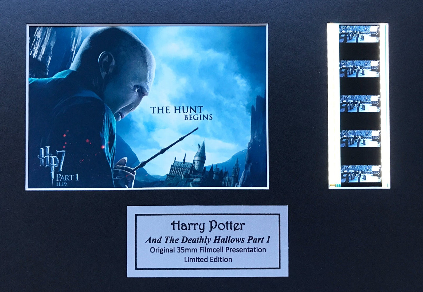 Handmade gift inc original filmcells for Harry Potter & The DEATHLY HALLOWS fans v2
