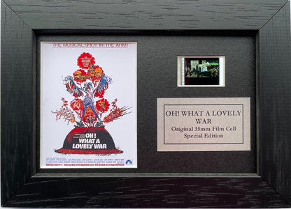 Handmade display inc original Mini 35mm film cells for Oh What A LOVELY WAR fans