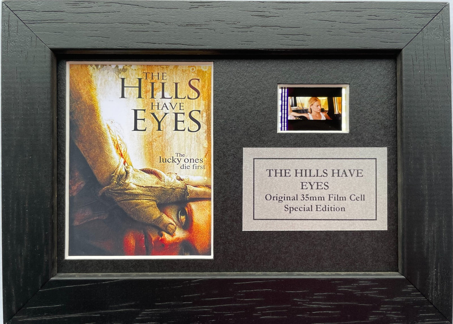 Hand Crafted display inc original Mini filmcells for The HILLS HAVE EYES fans v2