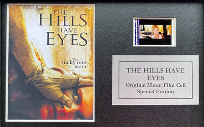 Hand Crafted display inc original Mini filmcells for The HILLS HAVE EYES fans v2