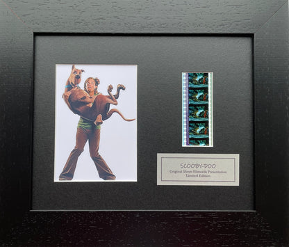 Hand crafted display featuring original 35mm film cells for Scooby-Doo fans v2