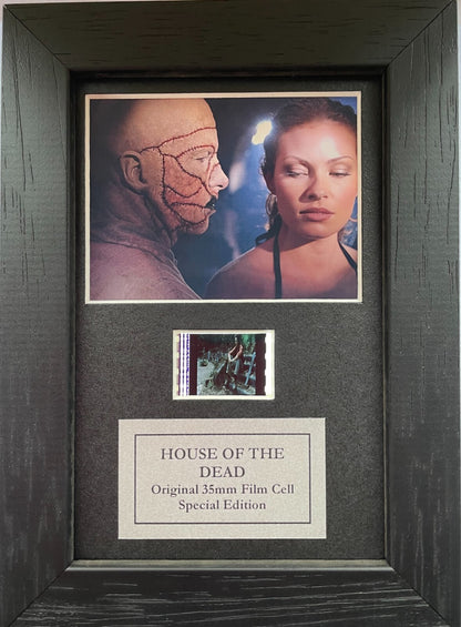 Handmade display inc original Mini 35mm film cells for a HOUSE of The DEAD fan