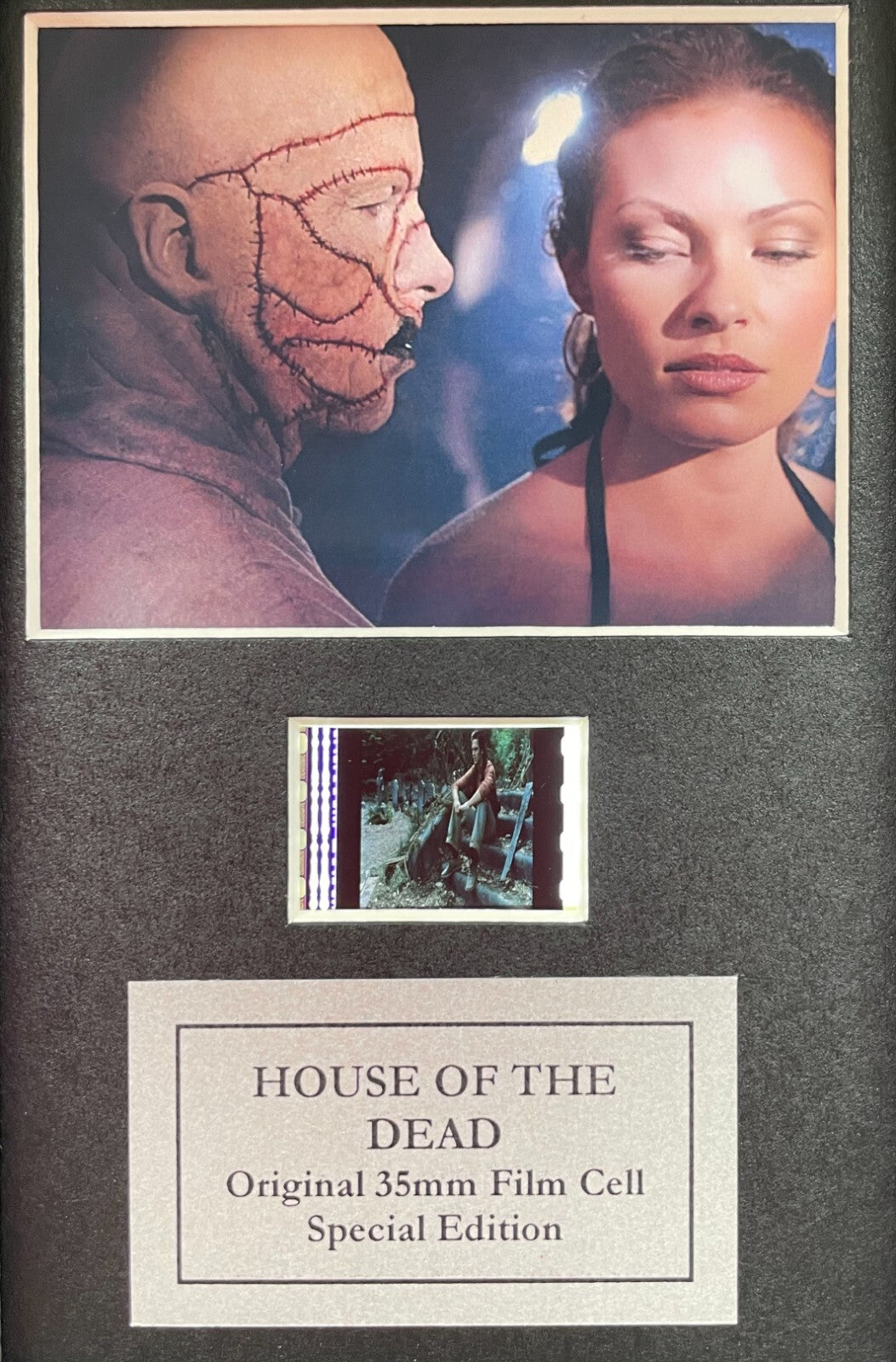 Handmade display inc original Mini 35mm film cells for a HOUSE of The DEAD fan