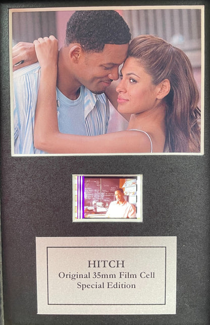 Hitch 2005 Original Mini 35mm Film Cells set in Quality Wood Frame + COA