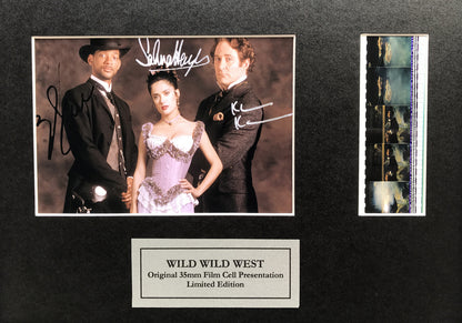 Hand crafted display featuring original film cells for a WILD, WILD WEST fan vSR