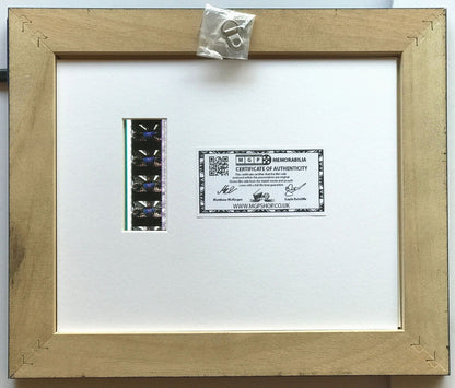 Handmade display featuring original 35mm film cells for an X-MEN fan + COA vSR