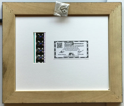 Handmade display featuring original 35mm film cells for an X-MEN fan + COA vSR