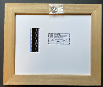 Hand crafted display featuring original film cells for X-Files fans + COA