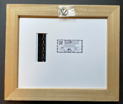 Hand crafted display featuring original film cells for X-Files fans + COA