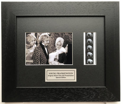 Hand crafted display inc original 35mm film cells for YOUNG FRANKENSTEIN fans v2