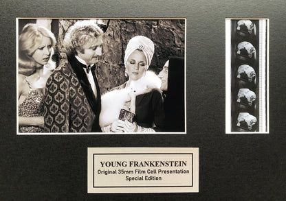 Hand crafted display inc original 35mm film cells for YOUNG FRANKENSTEIN fans v2