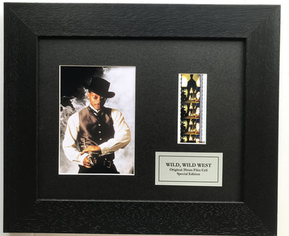 Hand crafted display featuring original film cells for a WILD, WILD WEST fan v1