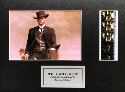 Hand crafted display featuring original film cells for a WILD, WILD WEST fan v2