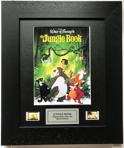 Handmade gift inc original 35mm film cells for Walt Disney's JUNGLE BOOK fans v2