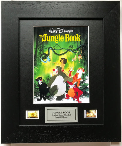 Handmade gift inc original 35mm film cells for Walt Disney's JUNGLE BOOK fans v2
