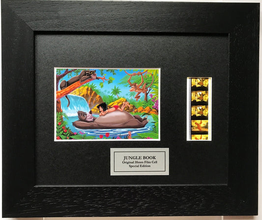 JUNGLE BOOK Original 35mm Film Cells set within Quality Wood Frame + COA v1