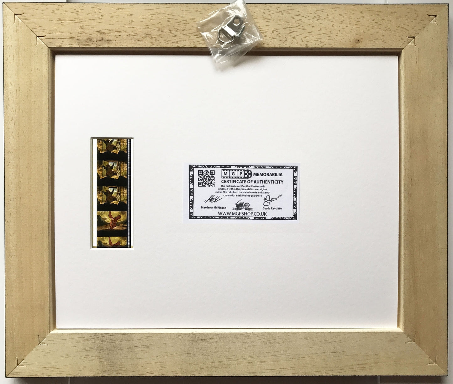 JUNGLE BOOK Original 35mm Film Cells set within Quality Wood Frame + COA v1