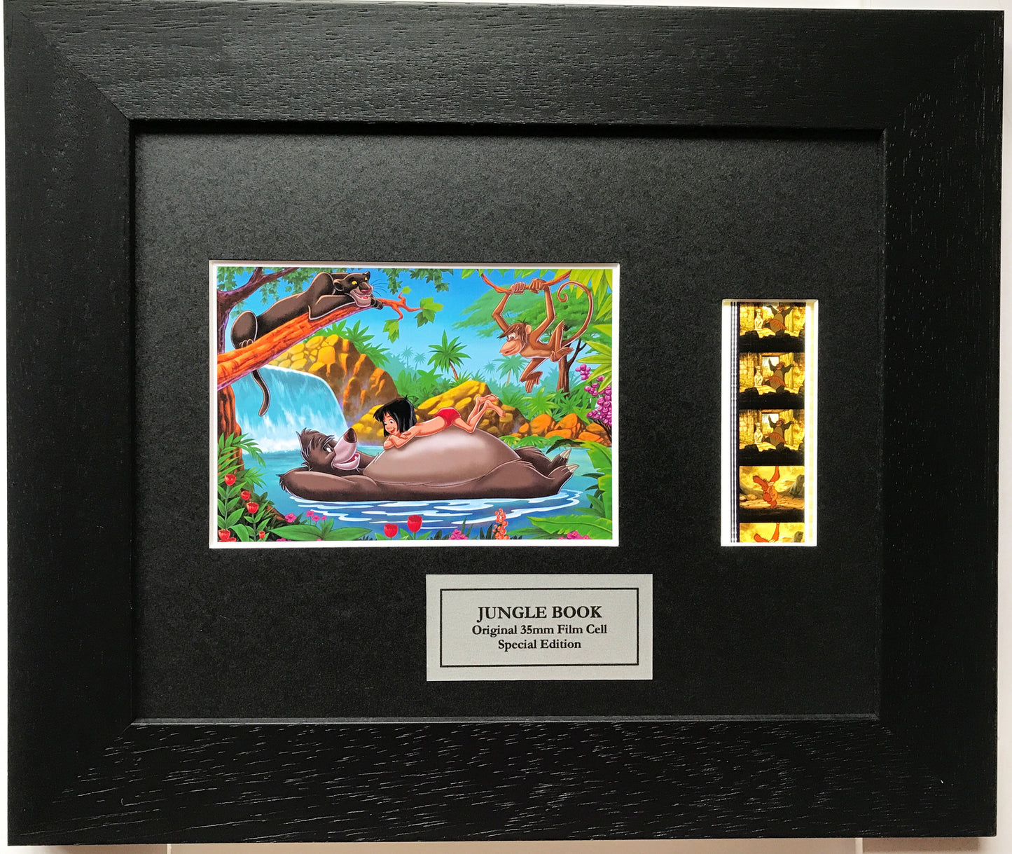 JUNGLE BOOK Original 35mm Film Cells set within Quality Wood Frame + COA v1