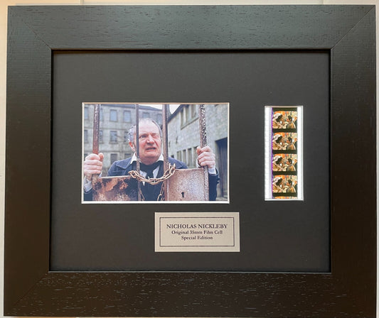 Hand crafted display featuring original filmcells for a NICHOLAS NICKLEBY fan v2